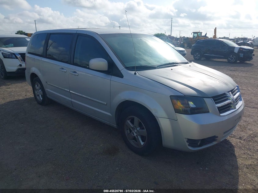 2008 Dodge Caravan VIN 2D8HN54P38R835277 IAAI salvage auction — REAR END, Salvage (Texas), sold $500 on 2026-07-22 (photo 1)