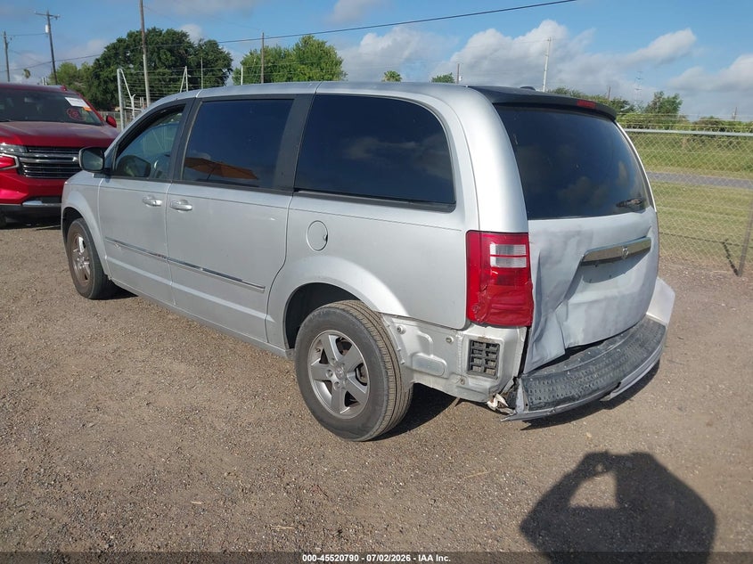 2008 Dodge Caravan VIN 2D8HN54P38R835277 IAAI salvage auction — REAR END, Salvage (Texas), sold $500 on 2026-07-22 (photo 3)