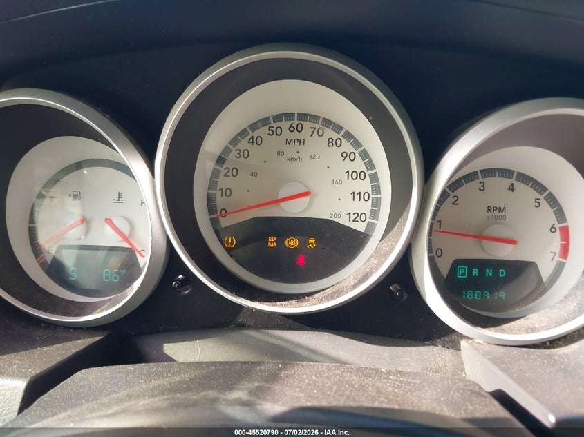 2008 Dodge Caravan VIN 2D8HN54P38R835277 IAAI salvage auction — REAR END, Salvage (Texas), sold $500 on 2026-07-22 (photo 7)