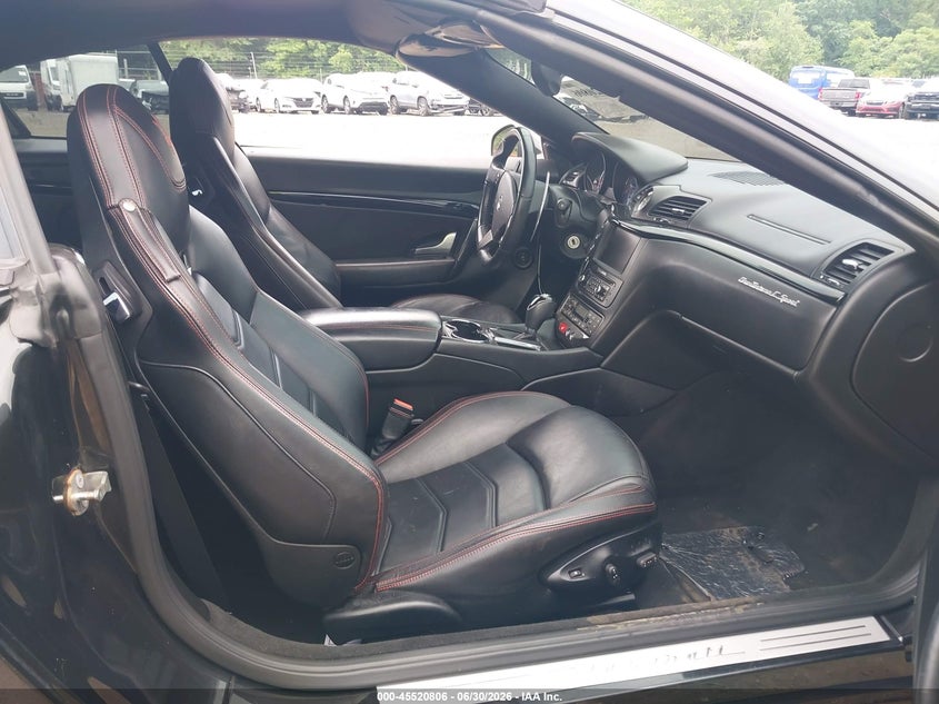 2014 Maserati Granturismo VIN ZAM45VMA3E0093408 IAAI salvage auction — LEFT SIDE, Salvage (Idaho), sold $14,350 on 2026-08-01 (photo 5)