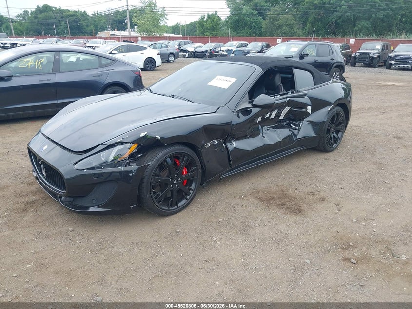 2014 Maserati Granturismo VIN ZAM45VMA3E0093408 IAAI salvage auction — LEFT SIDE, Salvage (Idaho), sold $14,350 on 2026-08-01 (photo 6)
