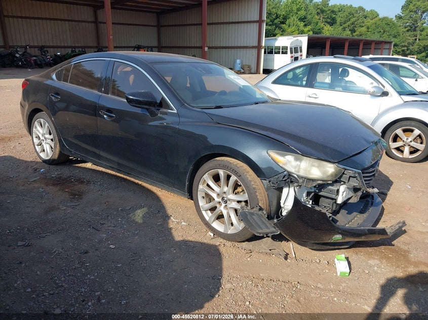 2014 Mazda 6 VIN JM1GJ1T6XE1117510 IAAI salvage auction — FRONT END, Salvage (Alabama), sold $725 on 2026-07-29 (photo 1)