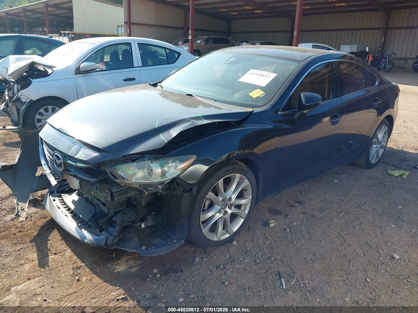 2014 Mazda 6 VIN JM1GJ1T6XE1117510 IAAI salvage auction — FRONT END, Salvage (Alabama), sold $725 on 2026-07-29 (photo 2)