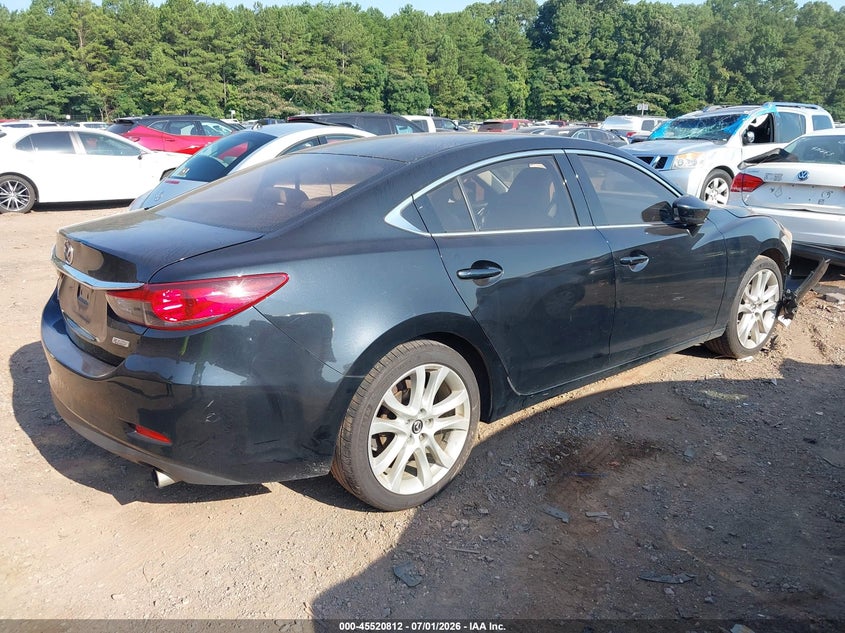 2014 Mazda 6 VIN JM1GJ1T6XE1117510 IAAI salvage auction — FRONT END, Salvage (Alabama), sold $725 on 2026-07-29 (photo 4)