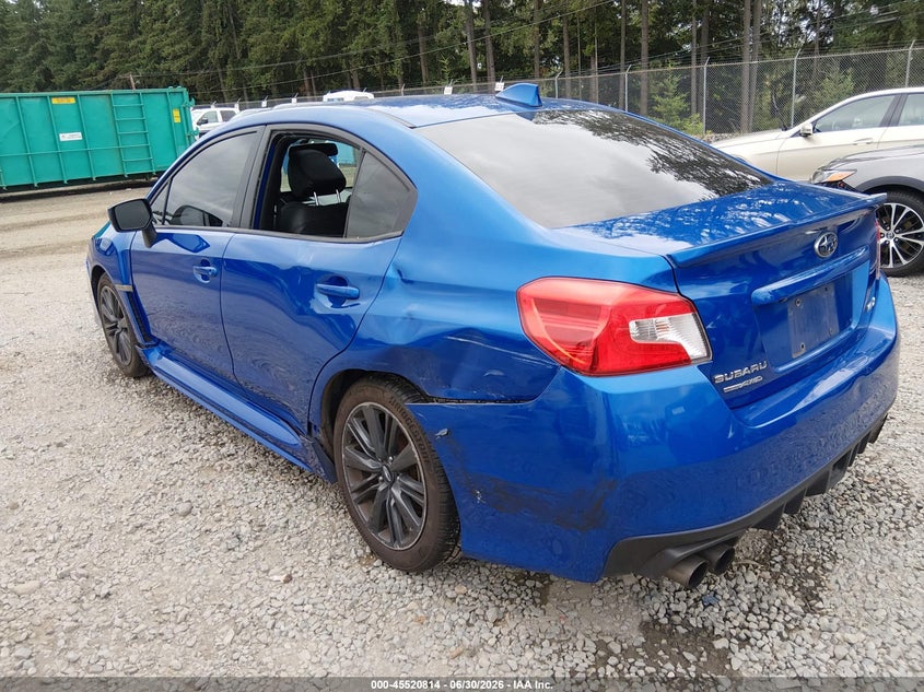 2015 Subaru Wrx VIN JF1VA1G65F9802878 IAAI salvage auction — SIDE, Wait Title, sold $3,950 on 2026-09-09 (photo 3)