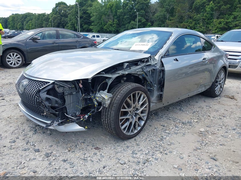 2019 Lexus Rc VIN JTHHZ5BCXK5020032 IAAI salvage auction — FRONT END, Salvage Title, sold $7,850 on 2026-08-13 (photo 6)