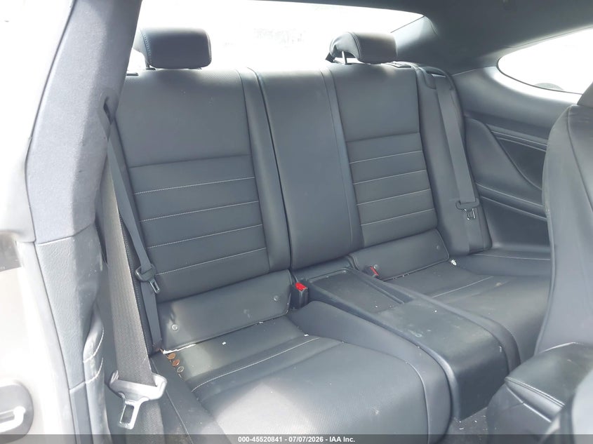 2019 Lexus Rc VIN JTHHZ5BCXK5020032 IAAI salvage auction — FRONT END, Salvage Title, sold $7,850 on 2026-08-13 (photo 8)