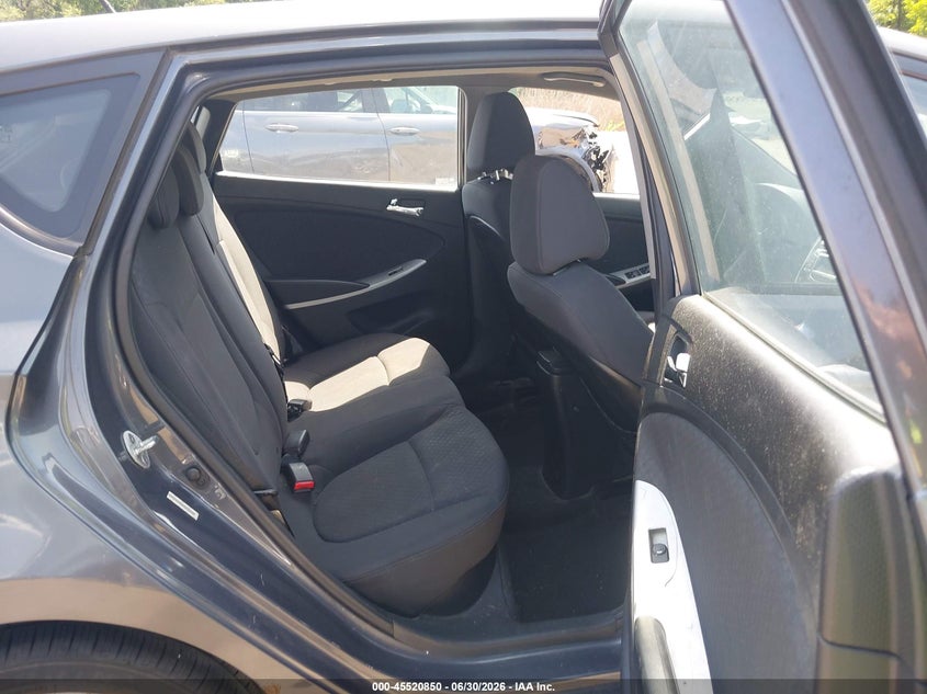 2013 Hyundai Accent VIN KMHCU5AE9DU067389 IAAI salvage auction — SIDE, Salvage - Greater Than 75% (Maryland), sold $450 on 2026-07-30 (photo 8)