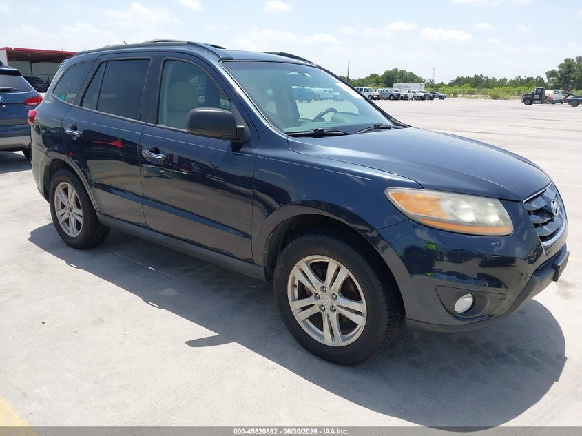 2011 Hyundai Santa fe VIN 5XYZK4AG6BG052749 IAAI salvage auction — NORMAL WEAR, Clear (Texas), sold $900 on 2026-07-16 (photo 1)