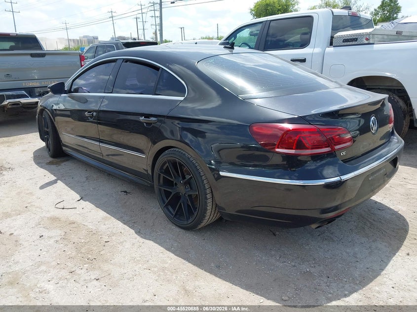2013 Volkswagen Passat cc VIN WVWAP7AN0DE555414 IAAI salvage auction — NORMAL WEAR, Original (Texas), sold $1,150 on 2026-07-20 (photo 3)