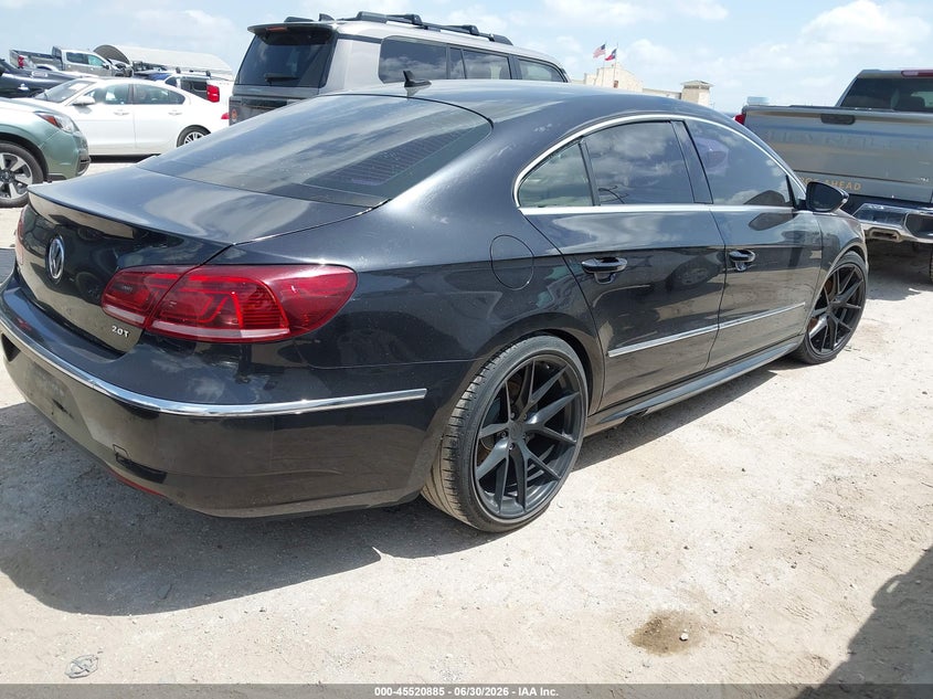 2013 Volkswagen Passat cc VIN WVWAP7AN0DE555414 IAAI salvage auction — NORMAL WEAR, Original (Texas), sold $1,150 on 2026-07-20 (photo 4)