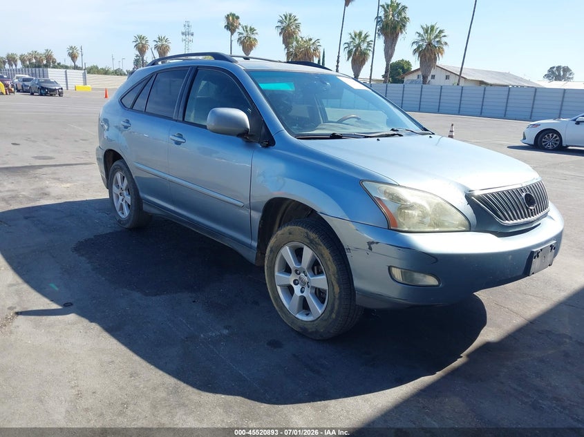 2005 Lexus Rx 330 VIN JTJGA31U050056457 IAAI salvage auction — NORMAL WEAR, Clear - Dealer Only (California), sold $775 on 2026-07-07 (photo 1)