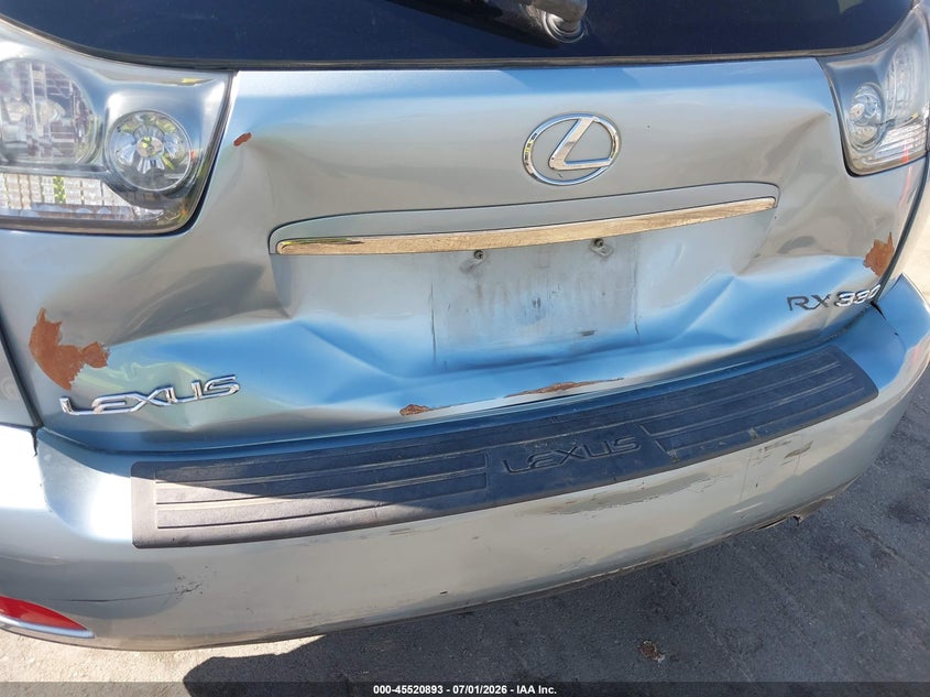 2005 Lexus Rx 330 VIN JTJGA31U050056457 IAAI salvage auction — NORMAL WEAR, Clear - Dealer Only (California), sold $775 on 2026-07-07 (photo 6)