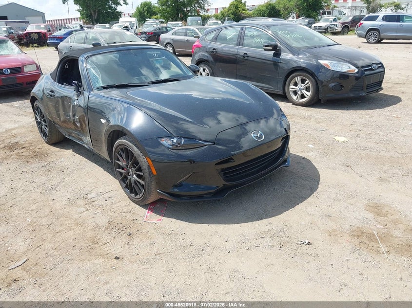 2019 Mazda Mx-5 VIN JM1NDAC72K0306466 — IAAI salvage auction photo