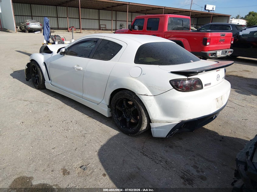 2007 Mazda Rx-8 VIN JM1FE173X70210312 IAAI salvage auction — FRONT END, Salvage (Texas), sold $250 on 2026-07-29 (photo 3)