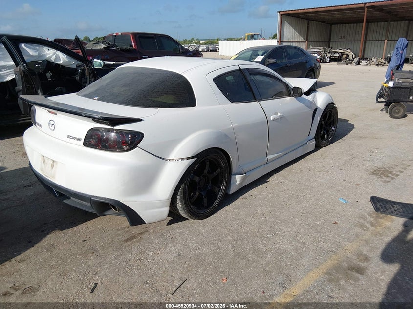 2007 Mazda Rx-8 VIN JM1FE173X70210312 IAAI salvage auction — FRONT END, Salvage (Texas), sold $250 on 2026-07-29 (photo 4)