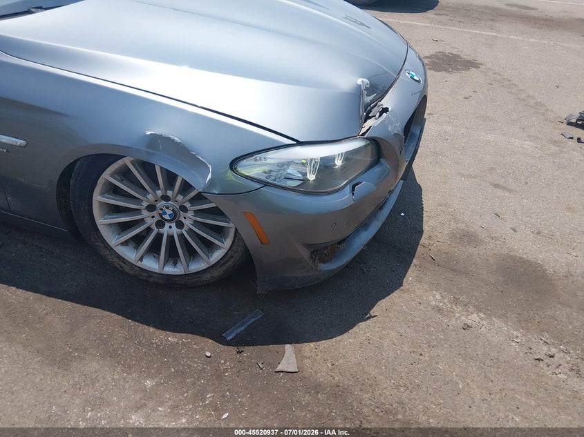 2012 BMW 5er VIN WBAFU7C55CDU63079 IAAI salvage auction — SIDE, Clear (New Jersey), sold $900 on 2026-07-27 (photo 6)
