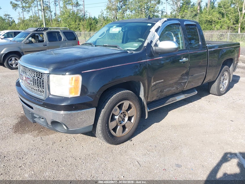 2010 Gmc Sierra 1500 VIN 1GTSCVE03AZ212989 IAAI salvage auction — FRONT END, Rebuildable (Florida), sold $1,200 on 2026-07-10 (photo 2)