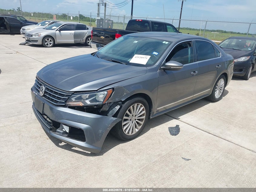 2016 Volkswagen Passat VIN 1VWBS7A35GC059037 IAAI salvage auction — FRONT END, Original (Texas), sold $1,650 on 2026-08-14 (photo 2)