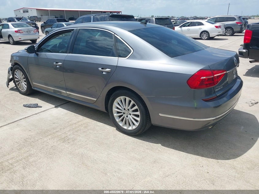 2016 Volkswagen Passat VIN 1VWBS7A35GC059037 IAAI salvage auction — FRONT END, Original (Texas), sold $1,650 on 2026-08-14 (photo 3)