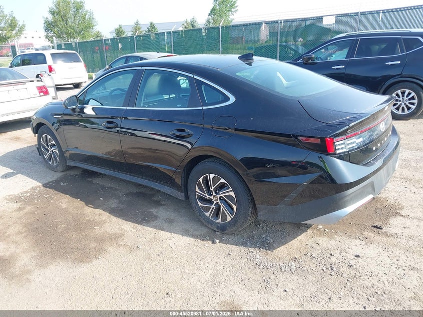 2026 Hyundai Sonata VIN KMHL24JJXTA147362 IAAI salvage auction — FRONT END, Clear (Michigan), sold $11,900 on 2026-07-16 (photo 3)