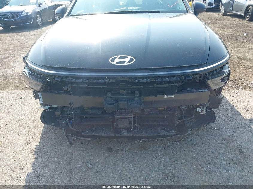 2026 Hyundai Sonata VIN KMHL24JJXTA147362 IAAI salvage auction — FRONT END, Clear (Michigan), sold $11,900 on 2026-07-16 (photo 6)