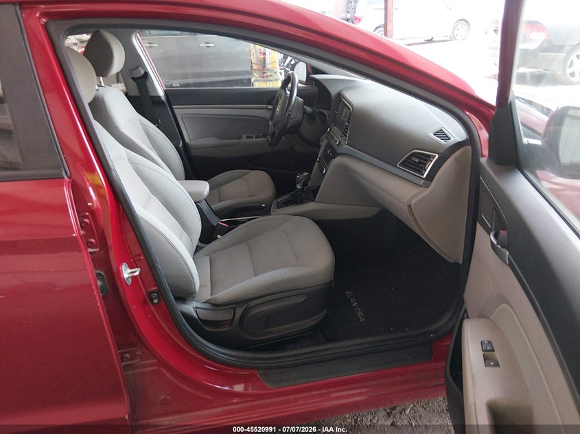 2017 Hyundai Elantra VIN KMHD84LF8HU144011 IAAI salvage auction — FRONT END, Salvage Title, sold $1,000 on 2026-07-24 (photo 5)