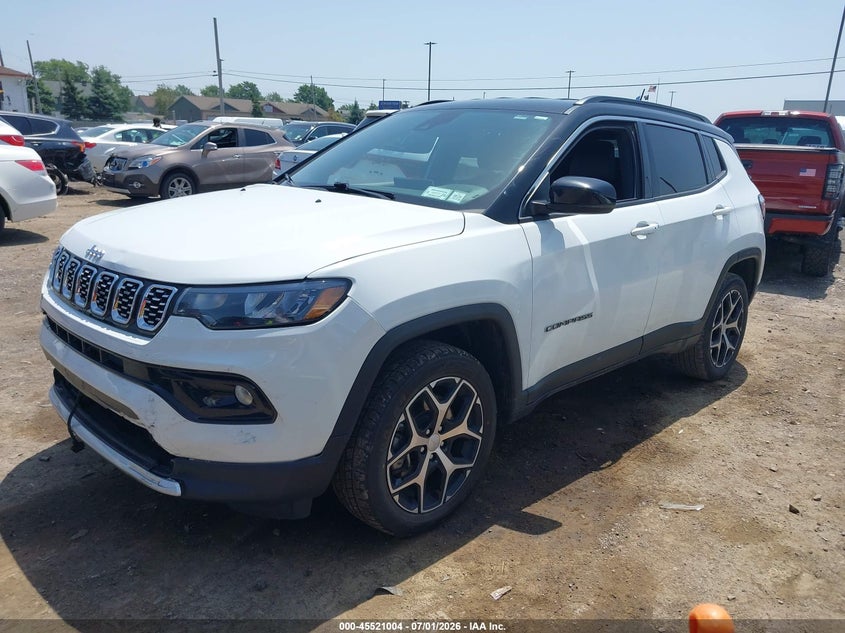 2024 Jeep Compass VIN 3C4NJDCN5RT111788 IAAI salvage auction — FRONT END, Clear (New York), sold $11,250 on 2026-07-30 (photo 2)