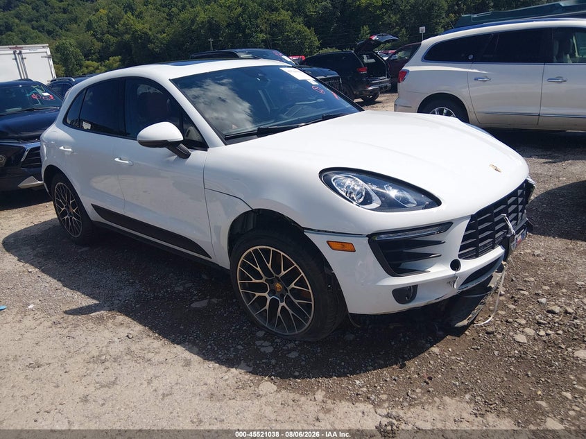 2018 Porsche Macan VIN WP1AA2A50JLB11007 IAAI salvage auction — FRONT END, Salvage (West Virginia), sold $6,700 on 2026-09-04 (photo 1)