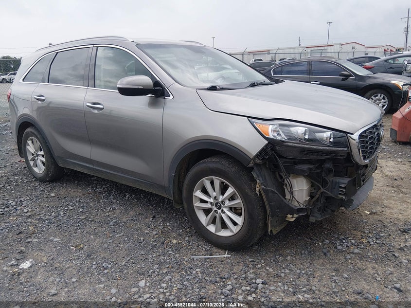2019 Kia Sorento VIN 5XYPG4A30KG556462 IAAI salvage auction — FRONT END, Salvage (Louisiana), sold $2,150 on 2026-07-28 (photo 1)