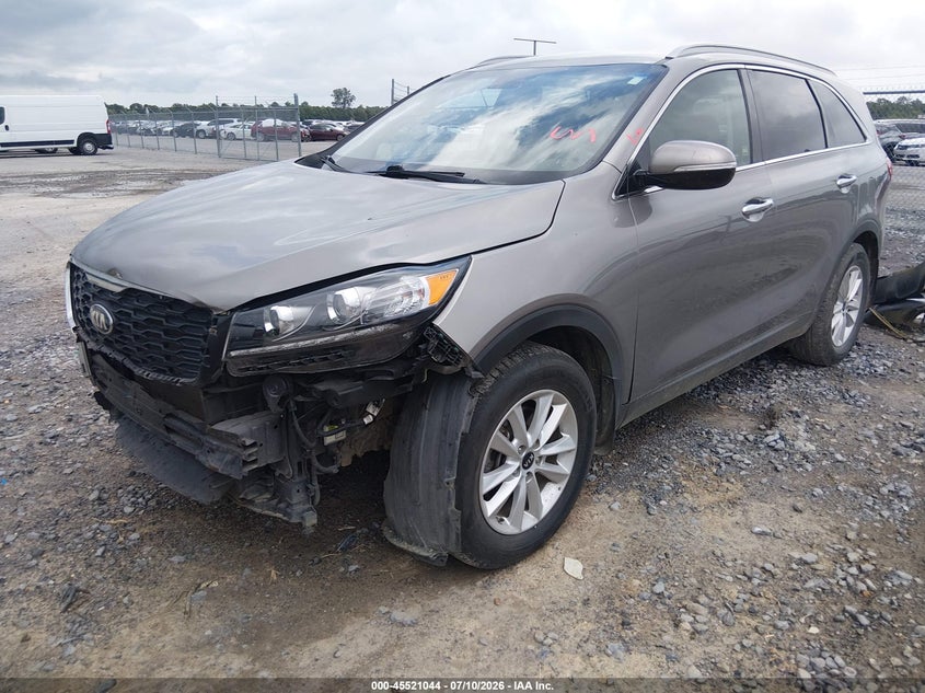 2019 Kia Sorento VIN 5XYPG4A30KG556462 IAAI salvage auction — FRONT END, Salvage (Louisiana), sold $2,150 on 2026-07-28 (photo 2)