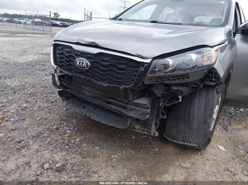 2019 Kia Sorento VIN 5XYPG4A30KG556462 IAAI salvage auction — FRONT END, Salvage (Louisiana), sold $2,150 on 2026-07-28 (photo 6)
