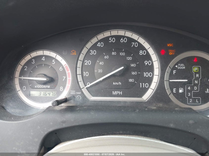 2004 Toyota Sienna VIN 5TDZA22CX4S095659 IAAI salvage auction — NORMAL WEAR, Original (Ohio), sold $925 on 2026-07-29 (photo 7)