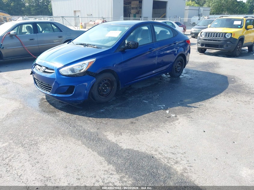 2015 Hyundai Accent VIN KMHCT4AE6FU921772 IAAI salvage auction — NORMAL WEAR, Clear (Georgia), sold $325 on 2026-07-29 (photo 2)