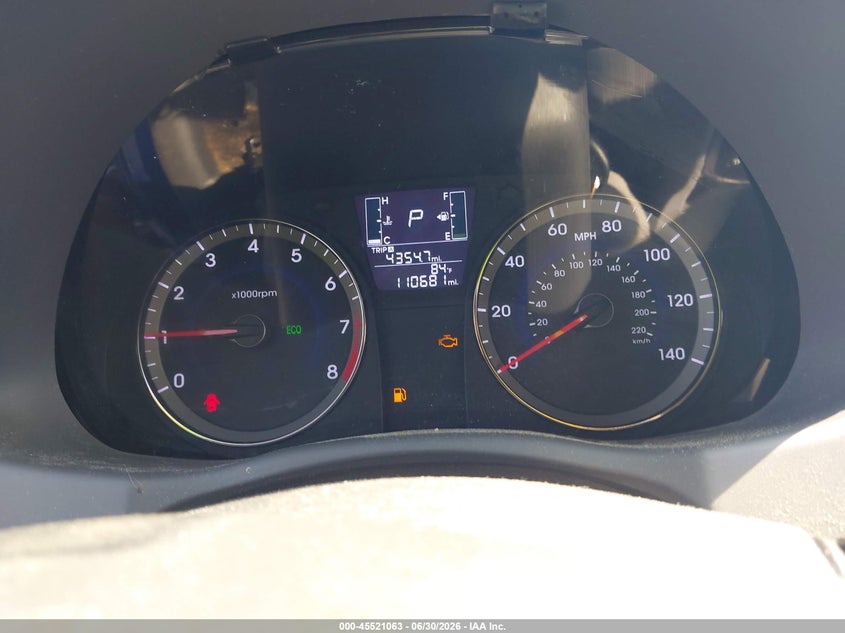 2015 Hyundai Accent VIN KMHCT4AE6FU921772 IAAI salvage auction — NORMAL WEAR, Clear (Georgia), sold $325 on 2026-07-29 (photo 7)