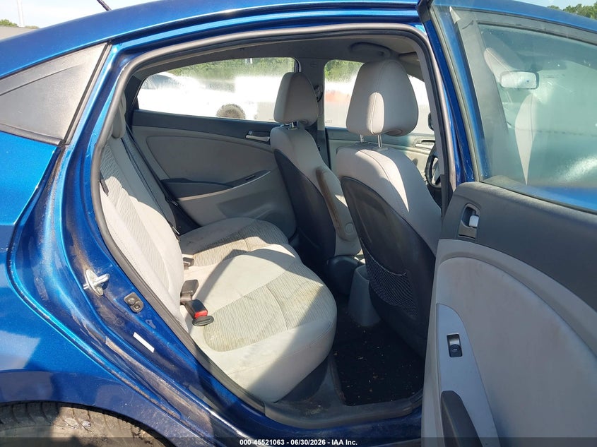 2015 Hyundai Accent VIN KMHCT4AE6FU921772 IAAI salvage auction — NORMAL WEAR, Clear (Georgia), sold $325 on 2026-07-29 (photo 8)