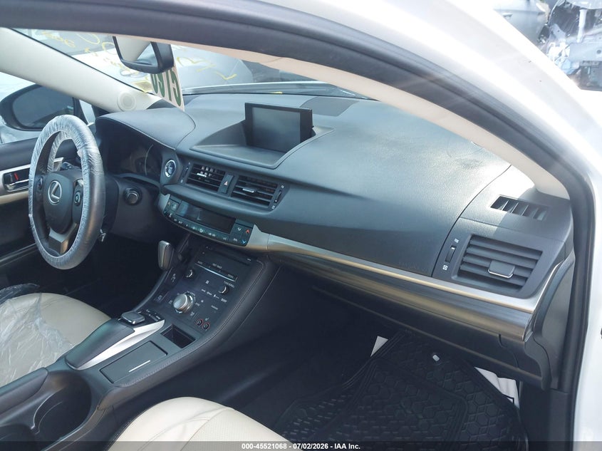 2015 Lexus Ct VIN JTHKD5BH8F2222424 IAAI salvage auction — FRONT & REAR, Salvage Title, sold $2,300 on 2026-07-28 (photo 5)