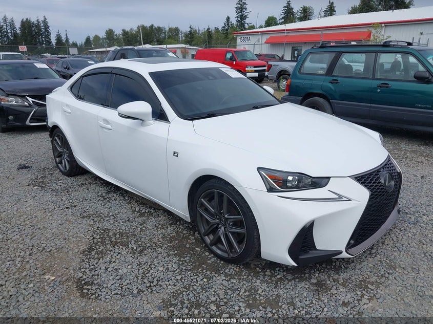 2017 Lexus Is VIN JTHCM1D20H5023925 IAAI salvage auction — REAR END, Salvage Title, sold $11,600 on 2026-07-23 (photo 1)