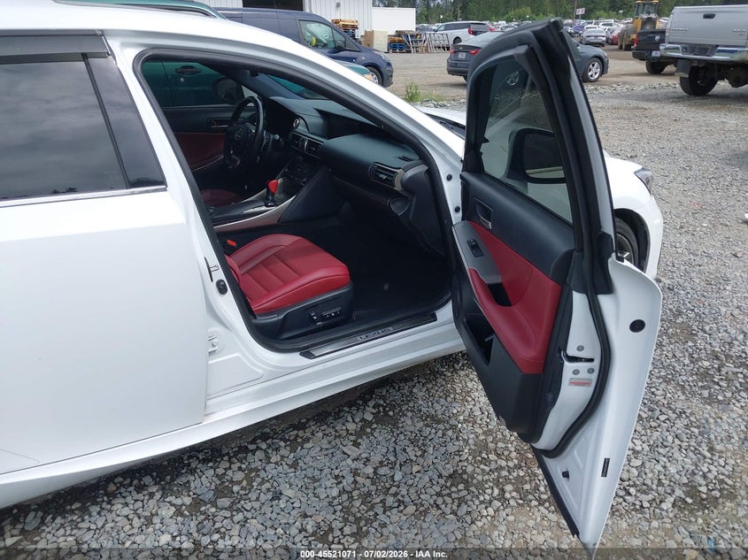 2017 Lexus Is VIN JTHCM1D20H5023925 IAAI salvage auction — REAR END, Salvage Title, sold $11,600 on 2026-07-23 (photo 5)