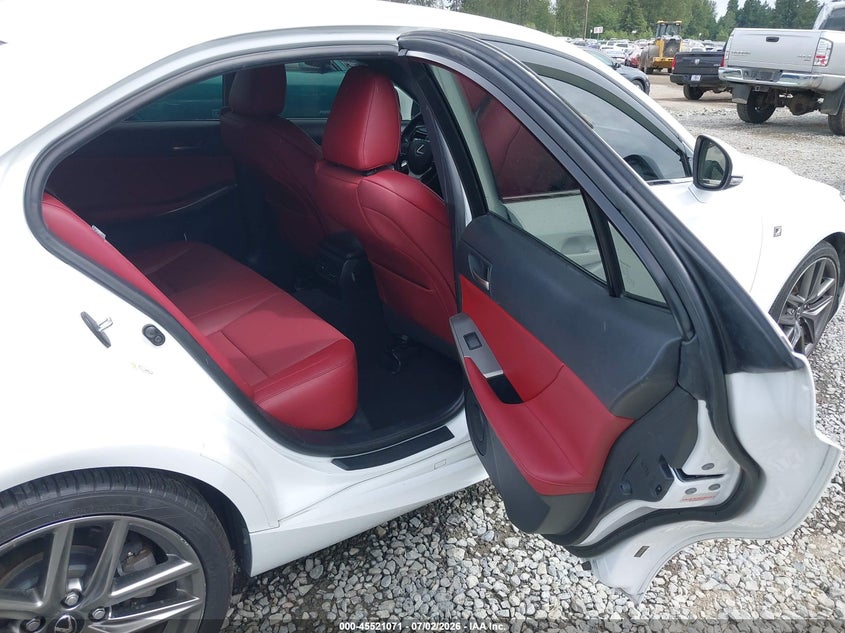 2017 Lexus Is VIN JTHCM1D20H5023925 IAAI salvage auction — REAR END, Salvage Title, sold $11,600 on 2026-07-23 (photo 8)