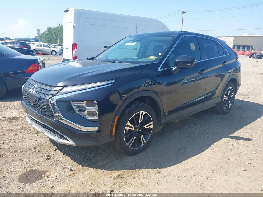 2025 Mitsubishi Eclipse cross VIN JA4ATWAAXSZ033778 IAAI salvage auction — FRONT & REAR, Original (Maine), sold $12,100 on 2026-07-23 (photo 2)