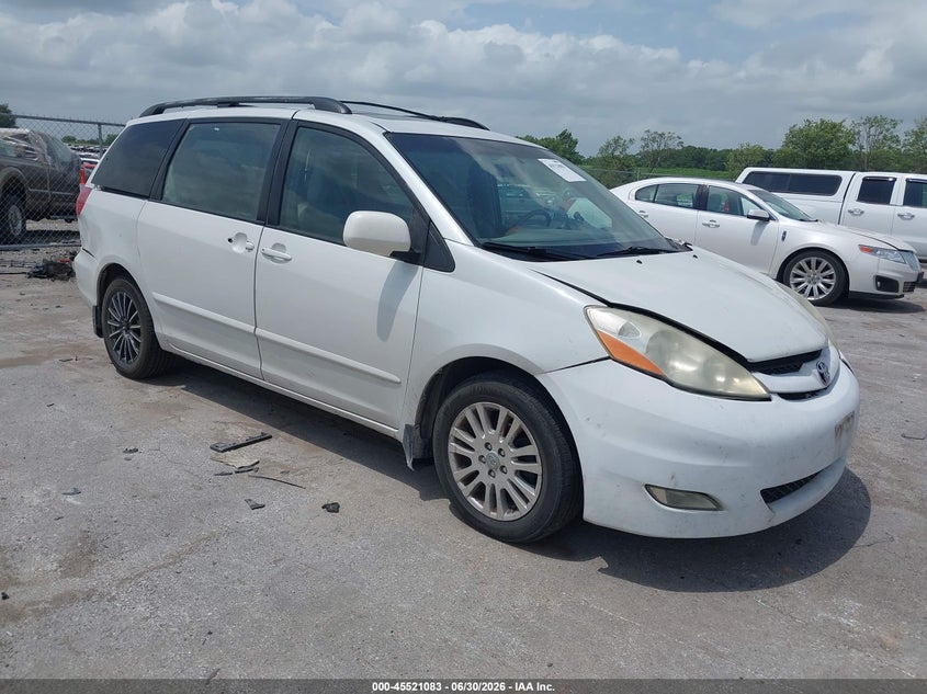 2008 Toyota Sienna VIN 5TDZK22C28S179767 IAAI salvage auction — NORMAL WEAR, Regular Certificate (Iowa), sold $500 on 2026-07-28 (photo 1)