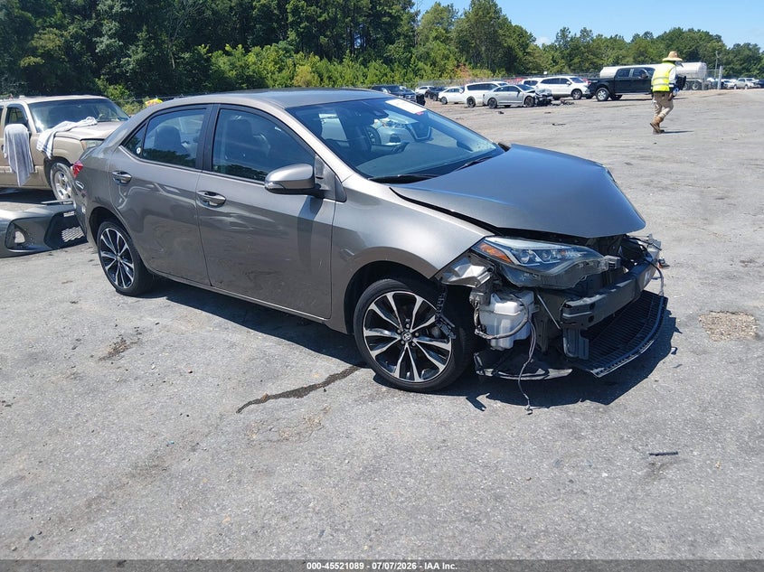 2017 Toyota Corolla VIN 5YFBURHE0HP608605 IAAI salvage auction — FRONT END, Salvage (Mississippi), sold $2,750 on 2026-07-29 (photo 1)