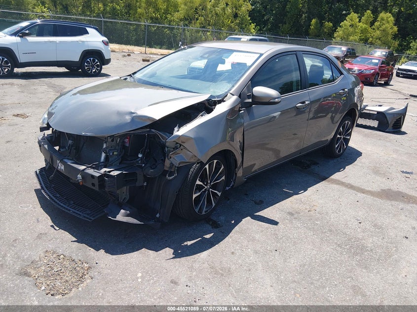 2017 Toyota Corolla VIN 5YFBURHE0HP608605 IAAI salvage auction — FRONT END, Salvage (Mississippi), sold $2,750 on 2026-07-29 (photo 2)