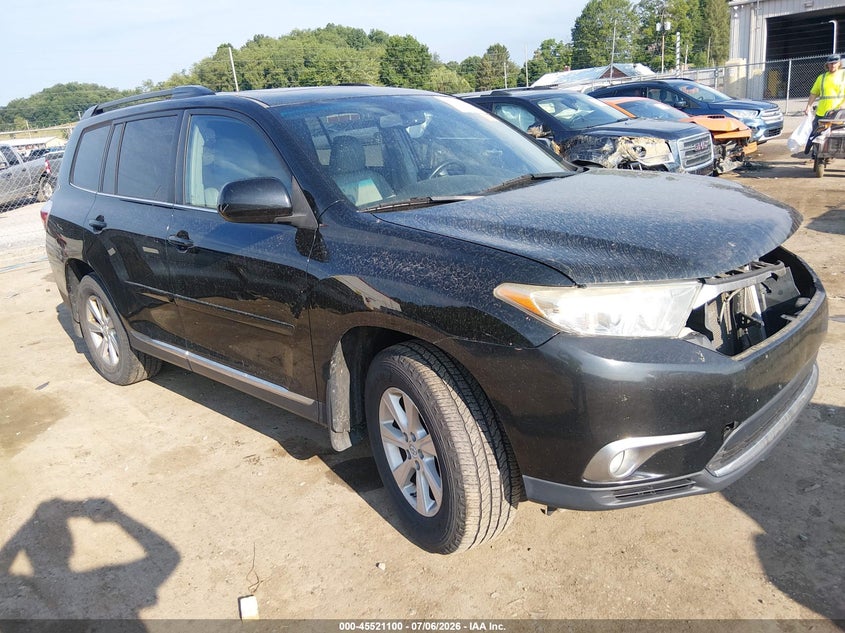 2011 Toyota Highlander VIN 5TDBK3EH7BS066029 IAAI salvage auction — FRONT END, Salvage (West Virginia), sold $1,850 on 2026-07-30 (photo 1)