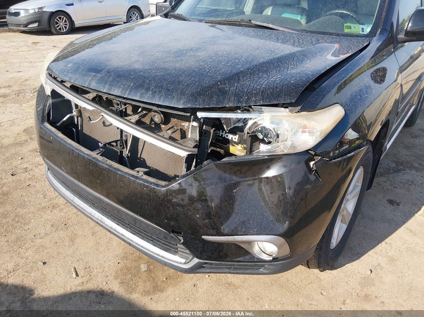 2011 Toyota Highlander VIN 5TDBK3EH7BS066029 IAAI salvage auction — FRONT END, Salvage (West Virginia), sold $1,850 on 2026-07-30 (photo 6)