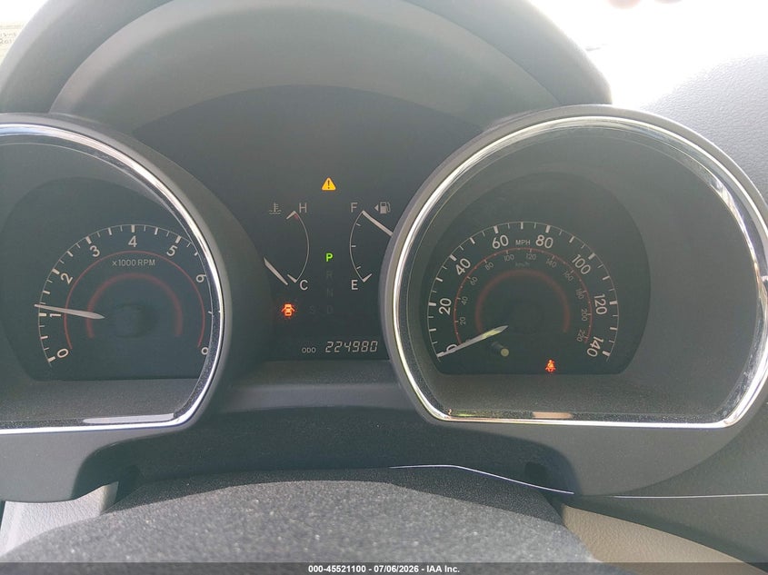 2011 Toyota Highlander VIN 5TDBK3EH7BS066029 IAAI salvage auction — FRONT END, Salvage (West Virginia), sold $1,850 on 2026-07-30 (photo 7)