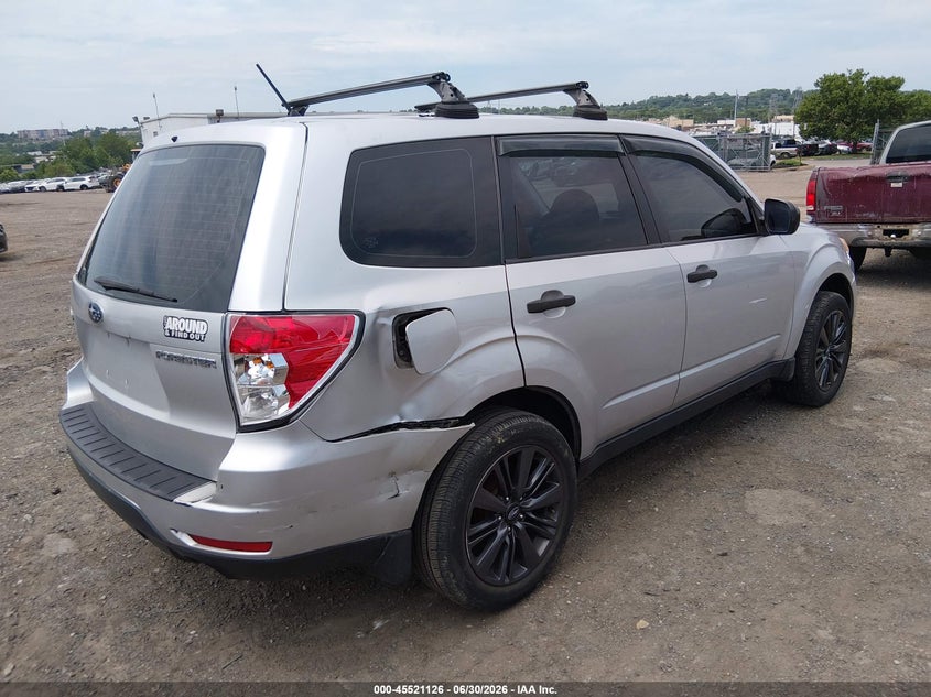 2009 Subaru Forester VIN JF2SH61699G733452 IAAI salvage auction — REAR END, Salvage (Pennsylvania), sold $250 on 2026-07-31 (photo 4)
