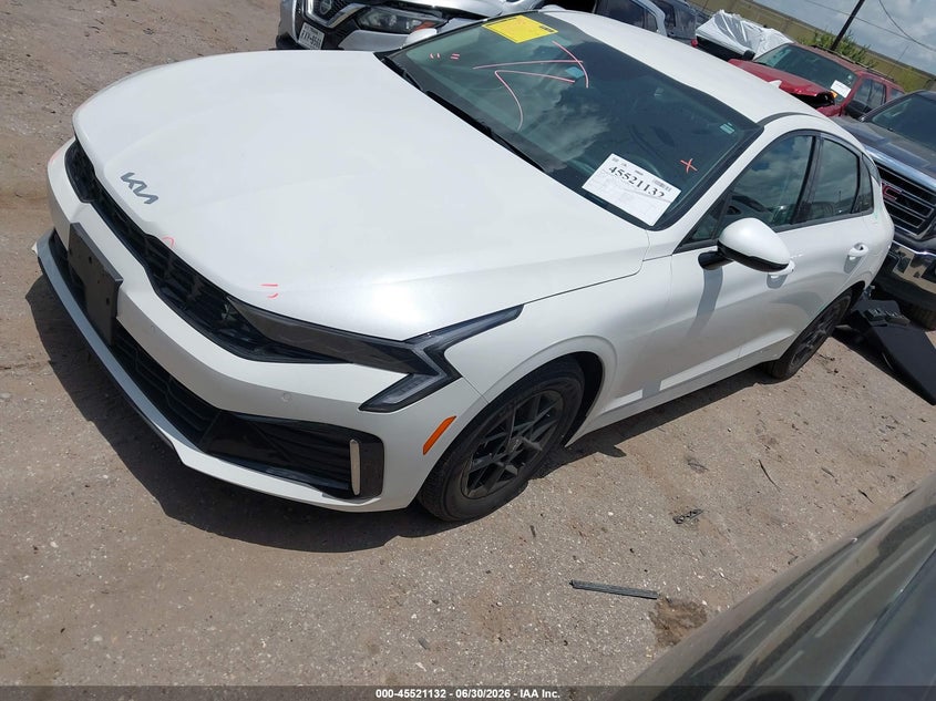 2025 Kia K5 VIN KNAG24J78S5297629 IAAI salvage auction — REAR END, Salvage (Texas), sold $7,400 on 2026-08-02 (photo 2)
