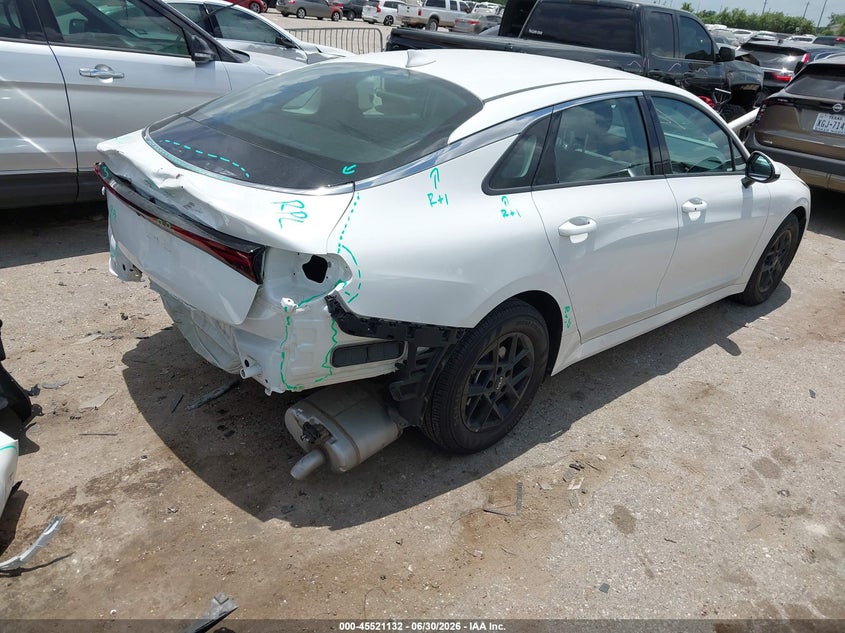 2025 Kia K5 VIN KNAG24J78S5297629 IAAI salvage auction — REAR END, Salvage (Texas), sold $7,400 on 2026-08-02 (photo 4)